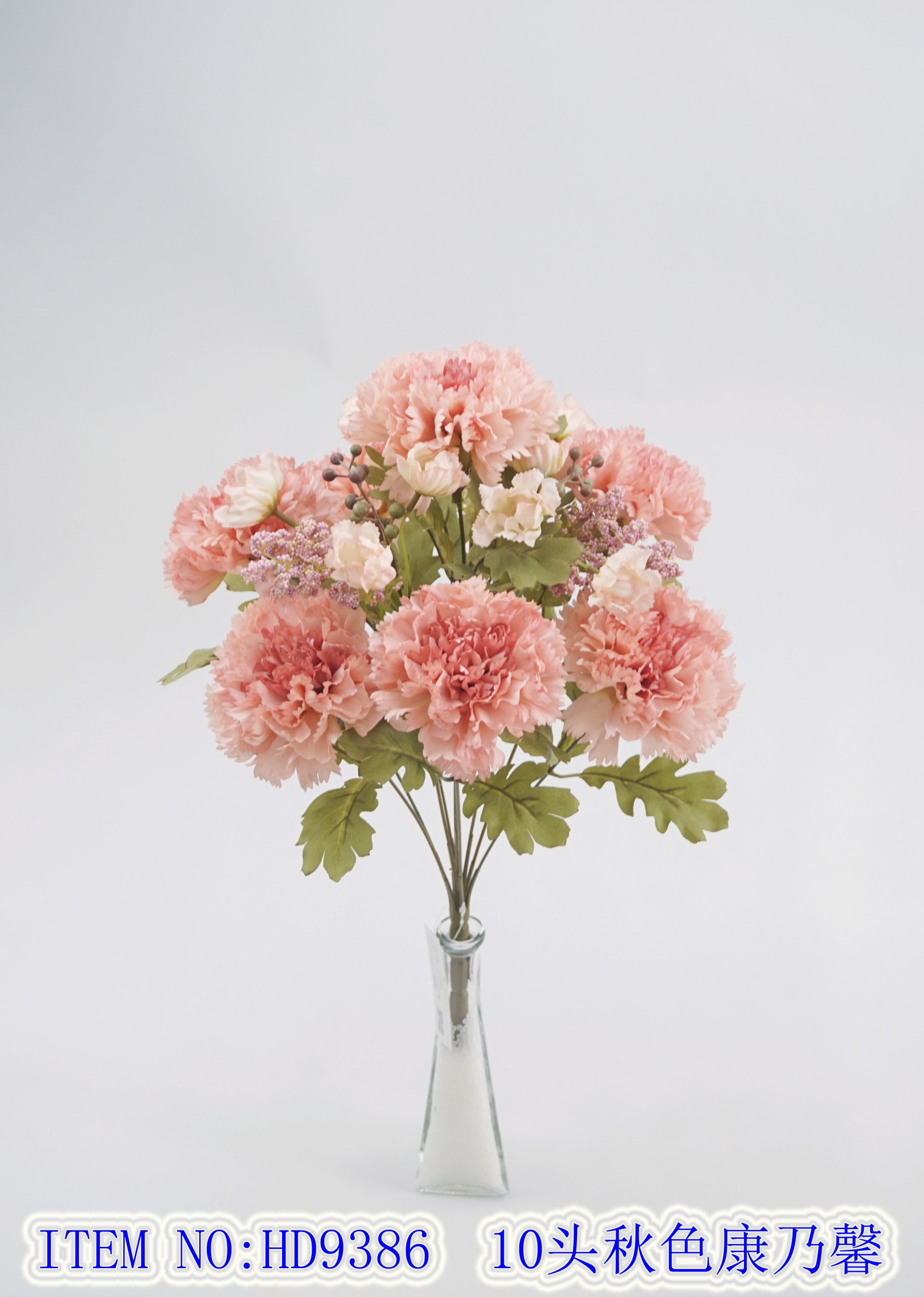 10 head autumn carnations