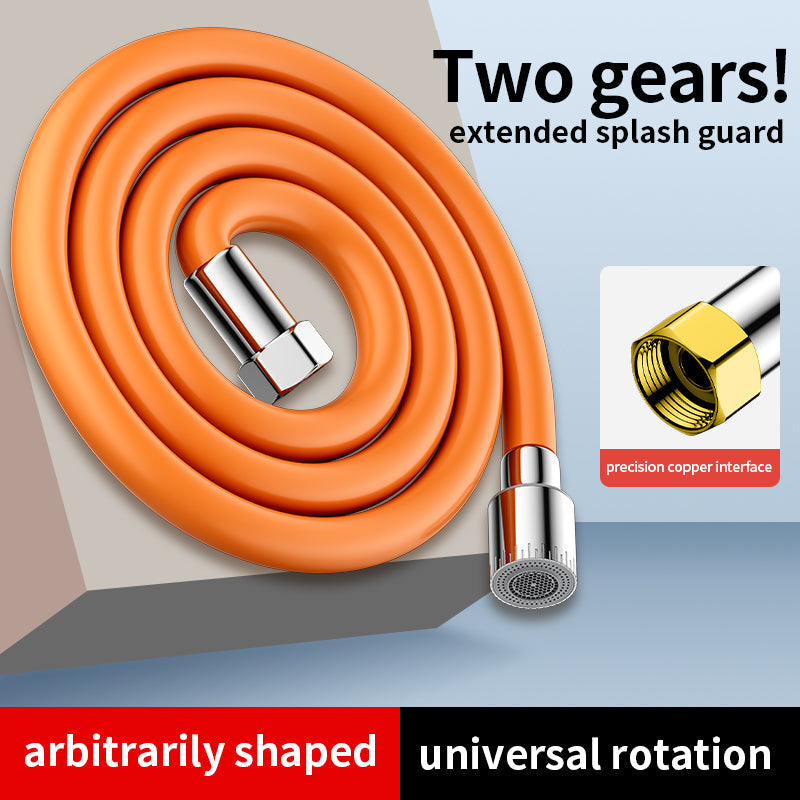 20cm Orange Faucet Extension Hose