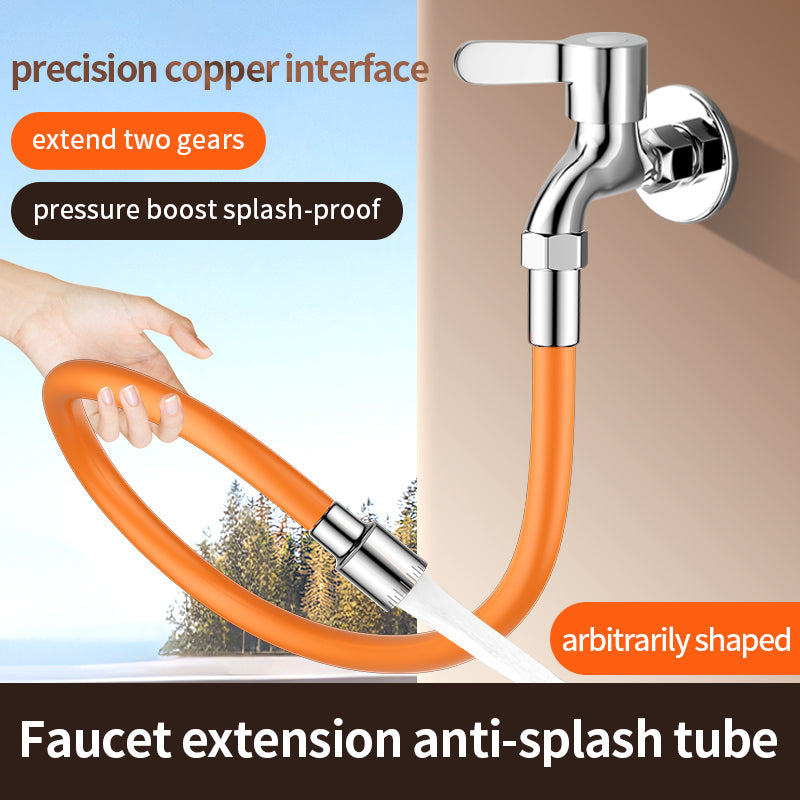 20cm Orange Faucet Extension Hose