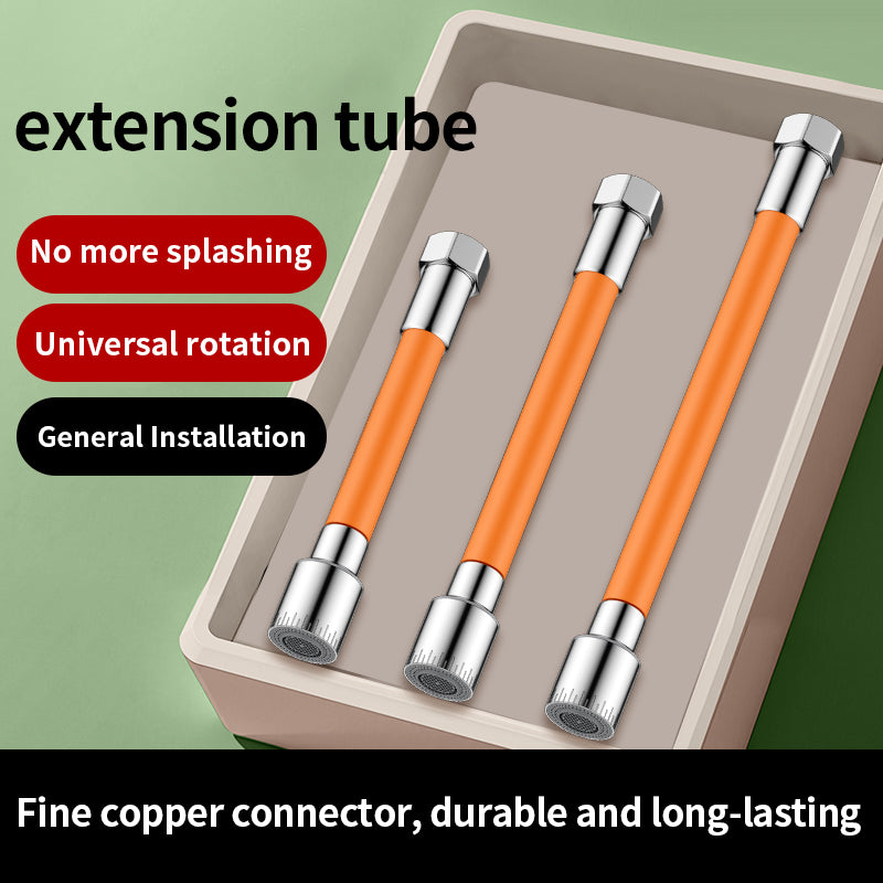 20cm Orange Faucet Extension Hose