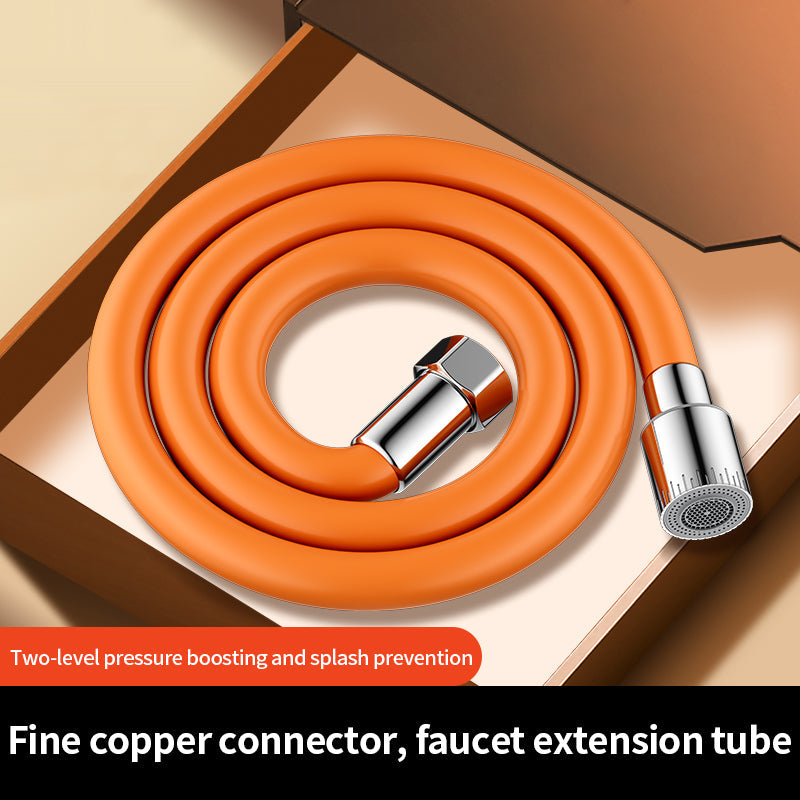 20cm Orange Faucet Extension Hose