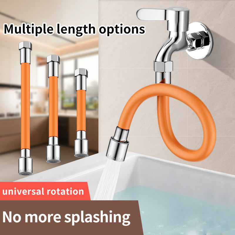 20cm Orange Faucet Extension Hose
