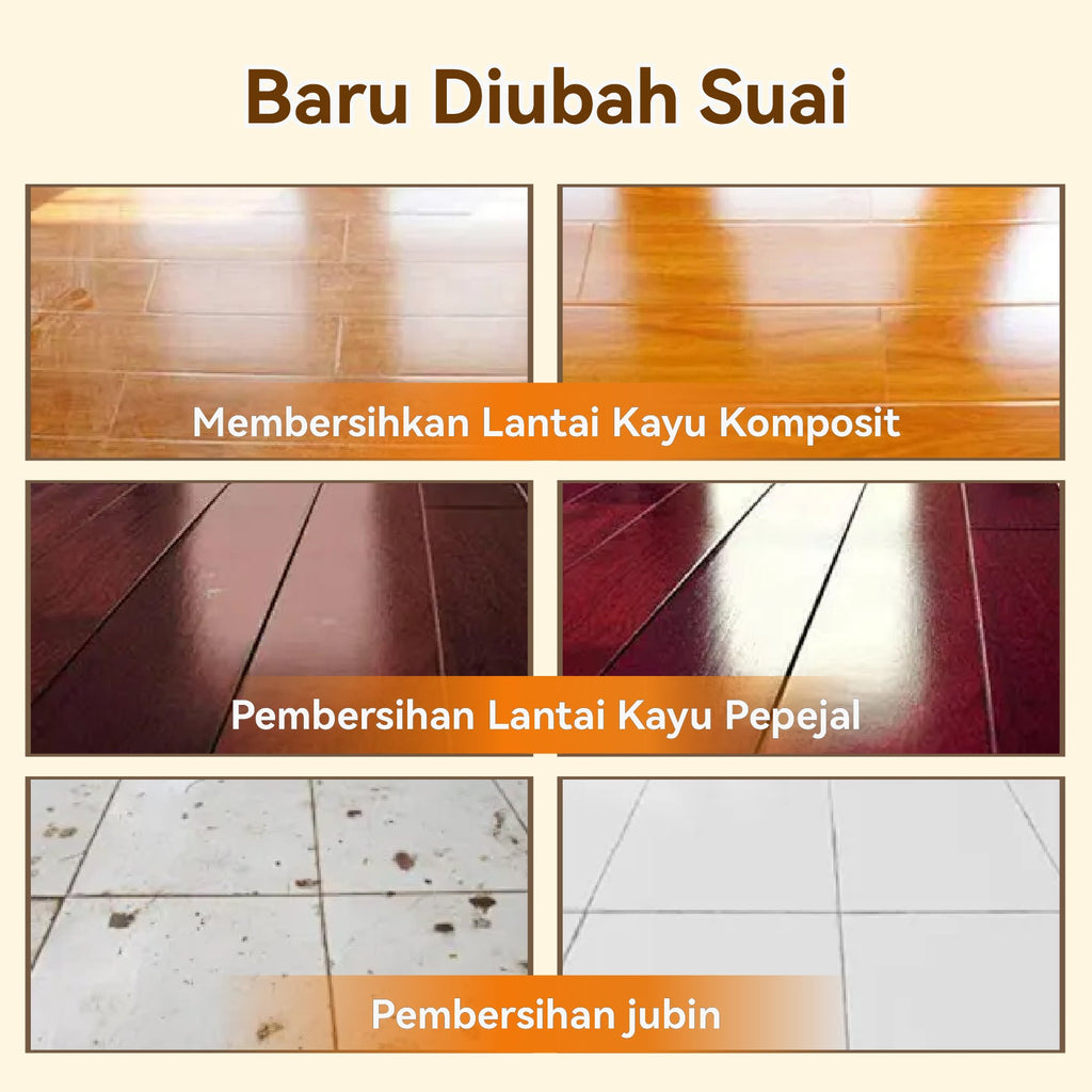 SUCIHOME Powerful Floor Cleaning