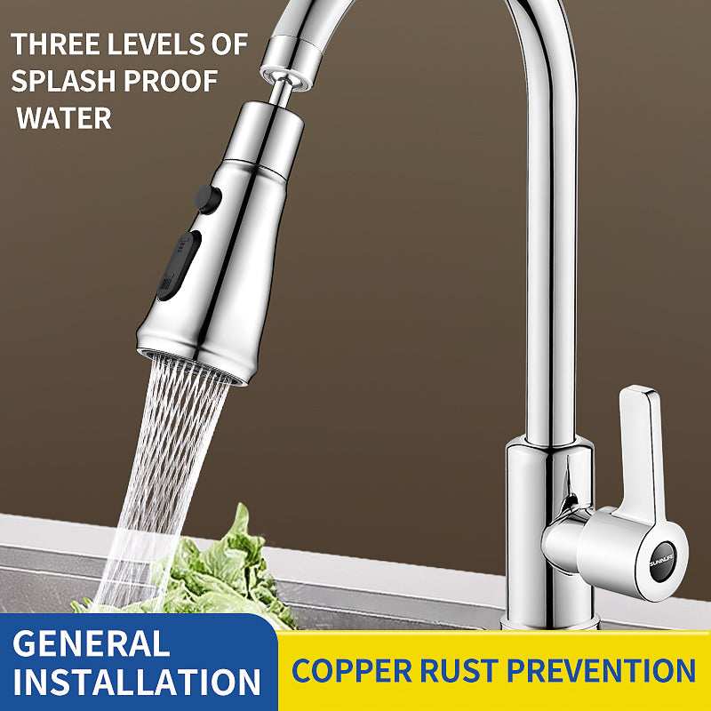 3-Mode Kitchen Faucet Splash Filter Nozzle