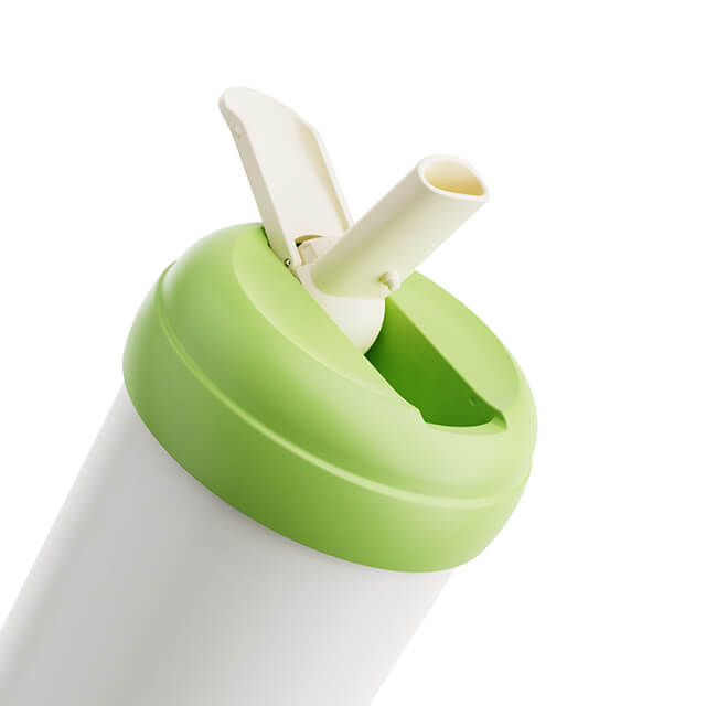 480 ml Insulated Water Bottle With Flip Straw