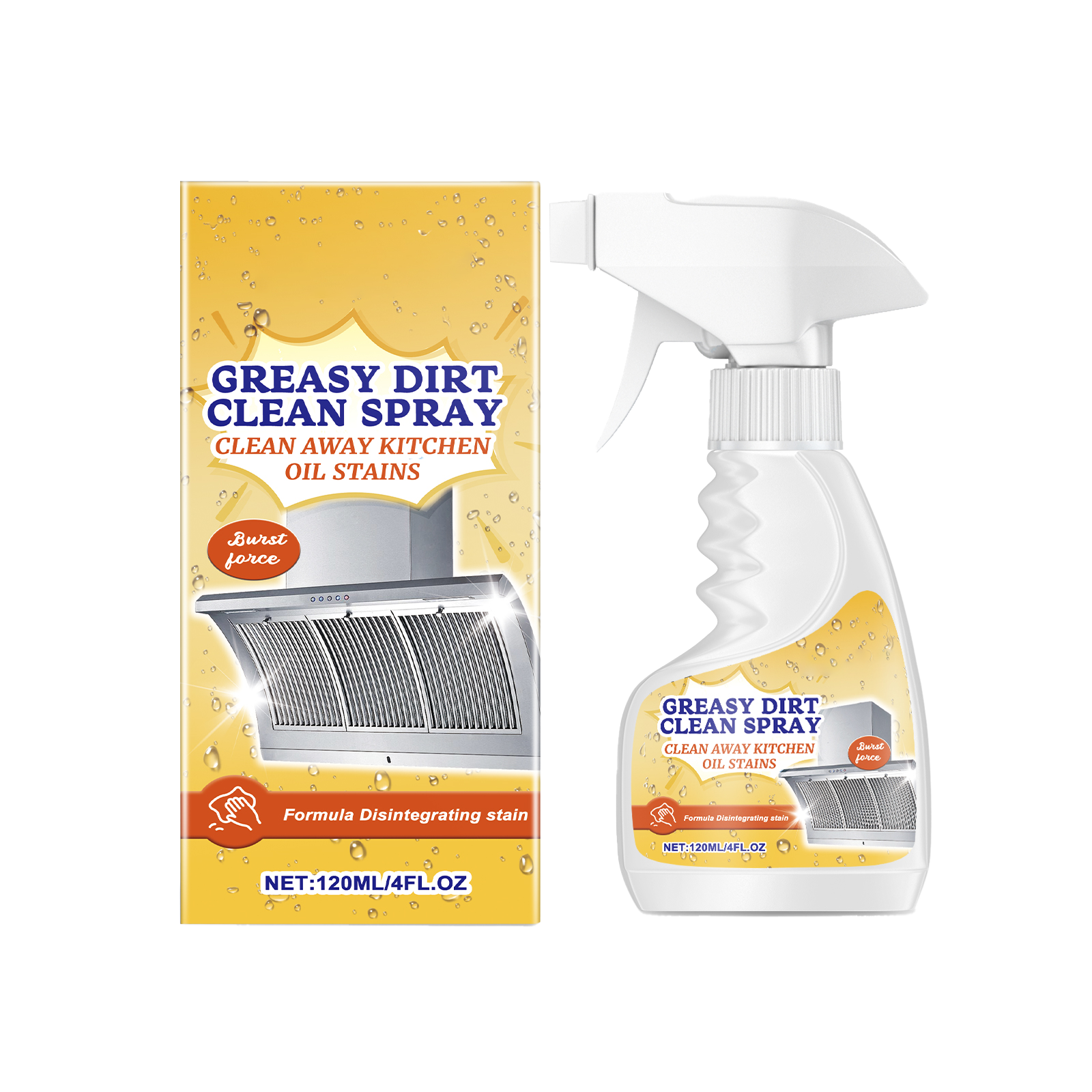 SUCIHOME Heavy Duty Kitchen Degreaser Spray