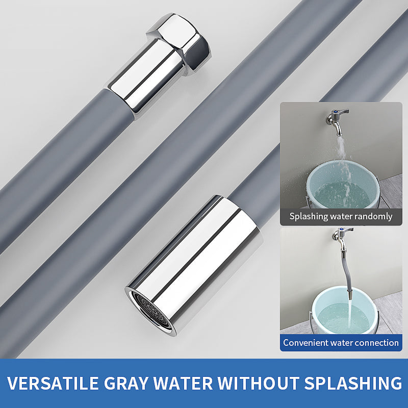 75cm Grey Water Inlet Hose Spray