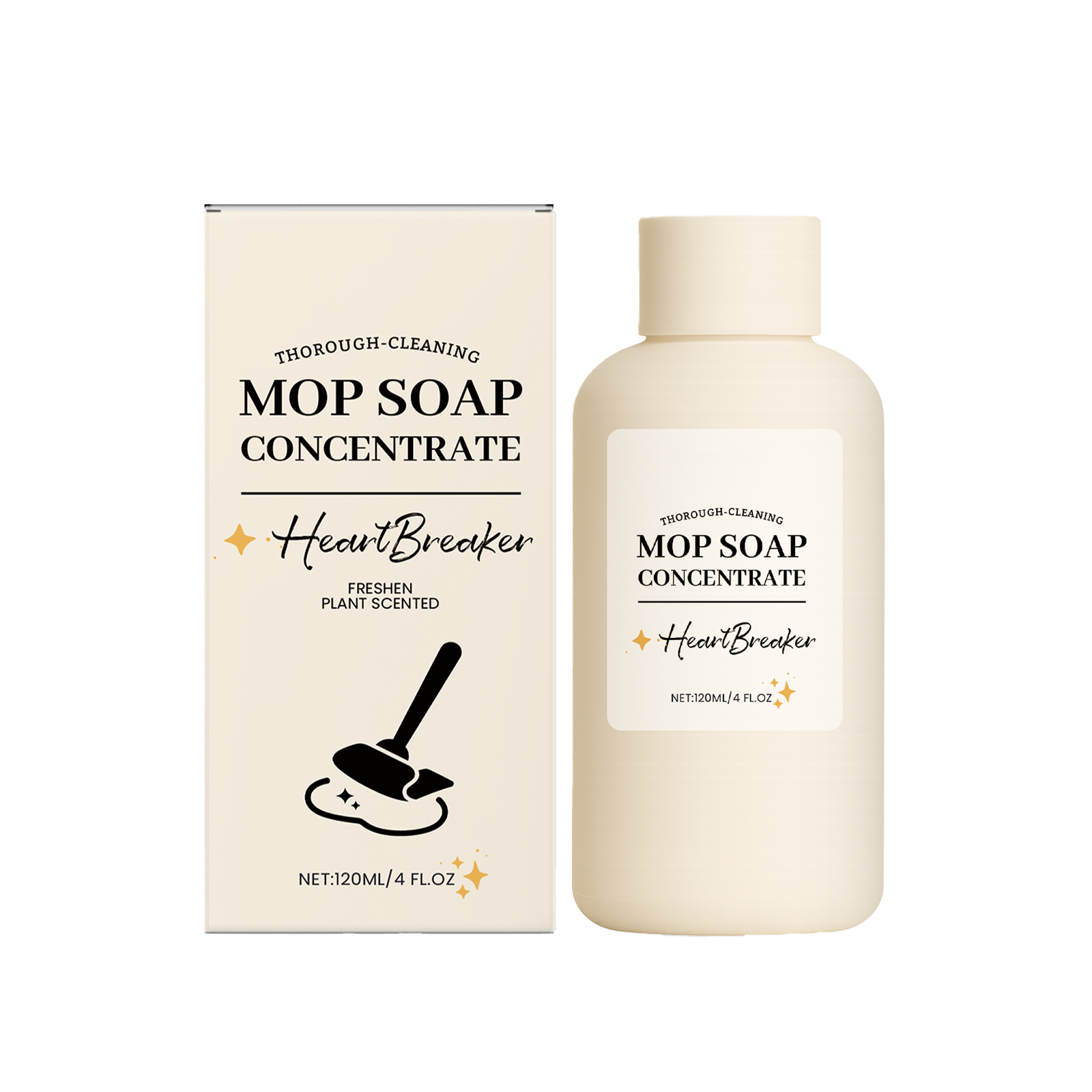 SUCIHOME Thorough-Cleaning Mop Soap Concentrate