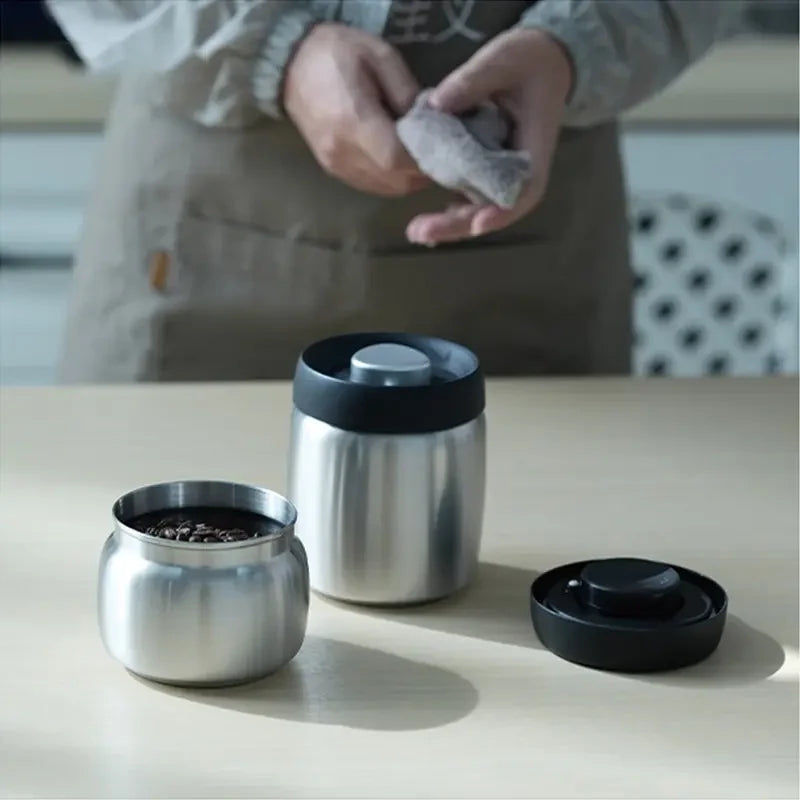 Airtight Food Storage Vacuum Stainless Steel Canister for Storage