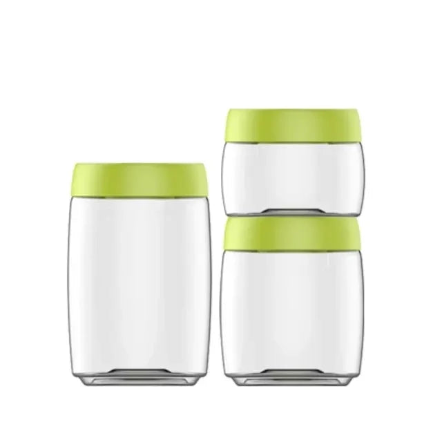 Airtight Pumpable Food Storage Vacuum Borosilicate Glass Container