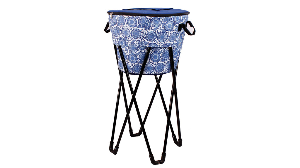 Best Outdoor Aluminum Lightweight Portable Folding Beach Camping Picnic with Cooler Pouch Storage
