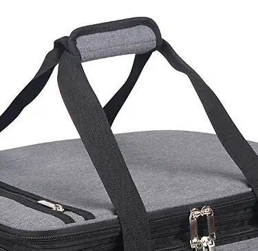 Cooler Bag Cationic Polyester Extensible Casserole Carrier Bag with Heating Panel