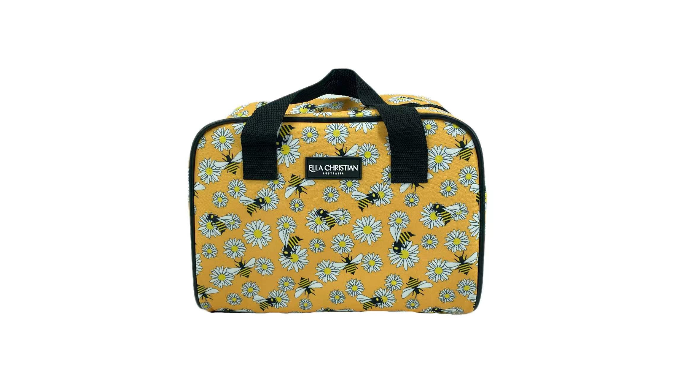 Cooler Bag With Fashion Pattern Customized Canvas Polyester