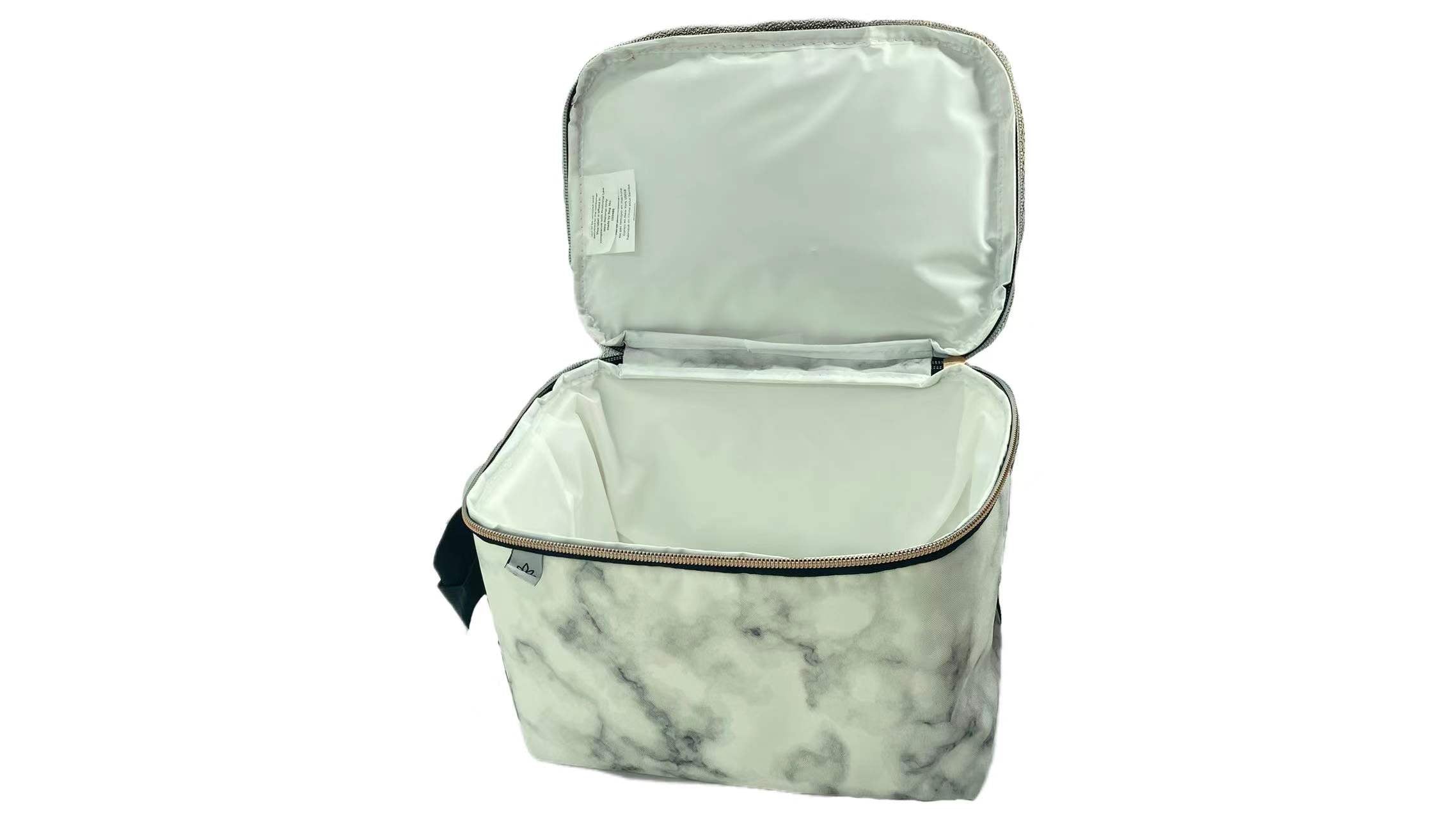 Cooler Bag With Fashion Pattern Customized Polyester Canvas