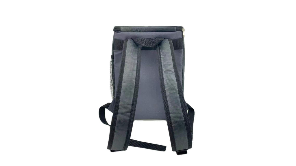 Customized Two Tone Polyester Fabric Cooler Backpack