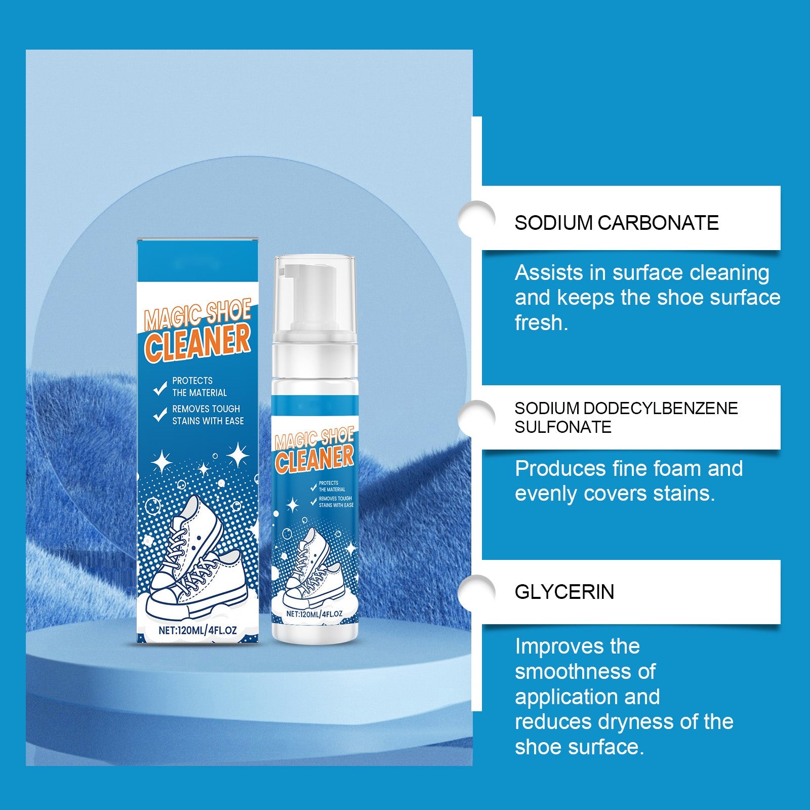 SUCIHOME Fast Acting Sneaker Whitener