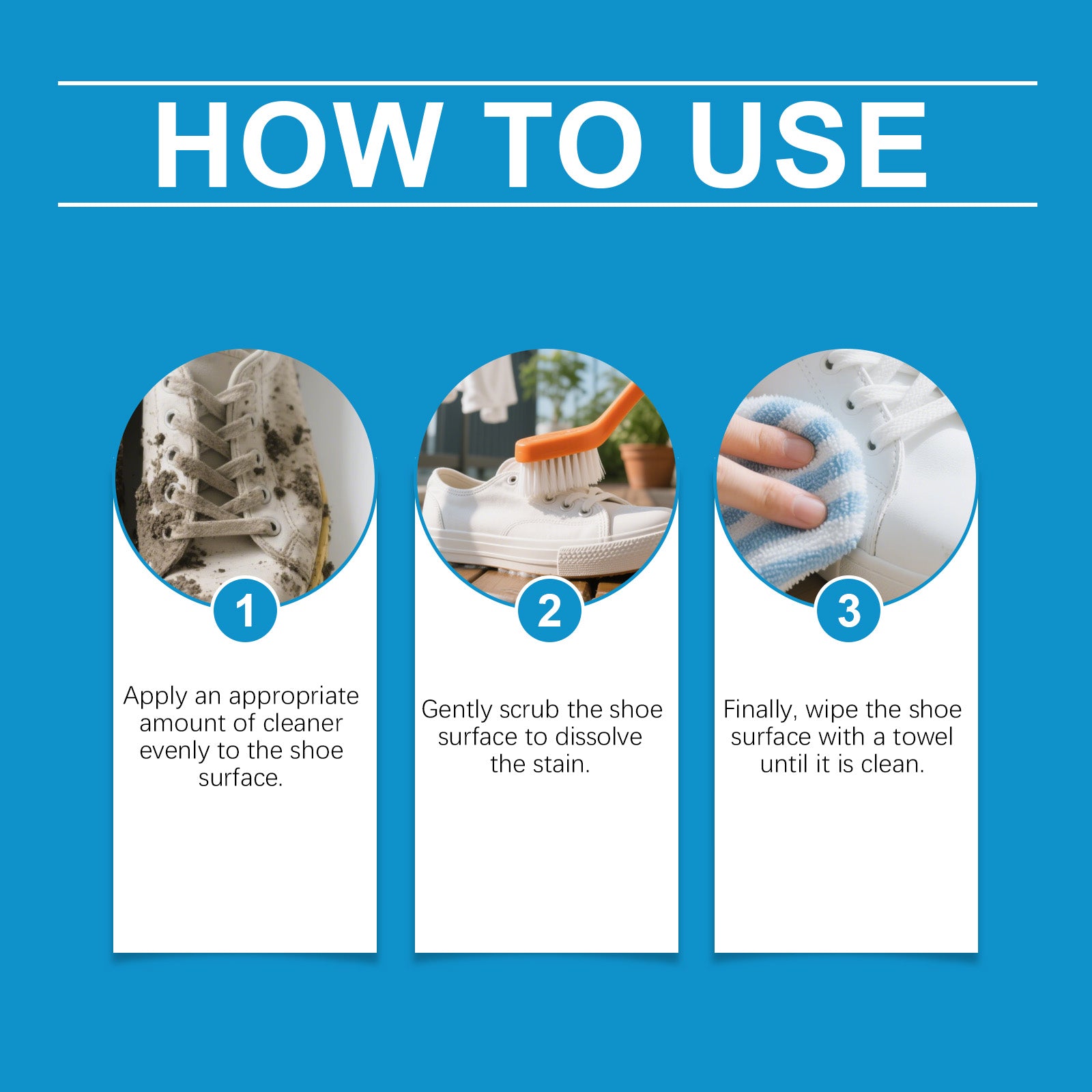 SUCIHOME Fast Acting Sneaker Whitener