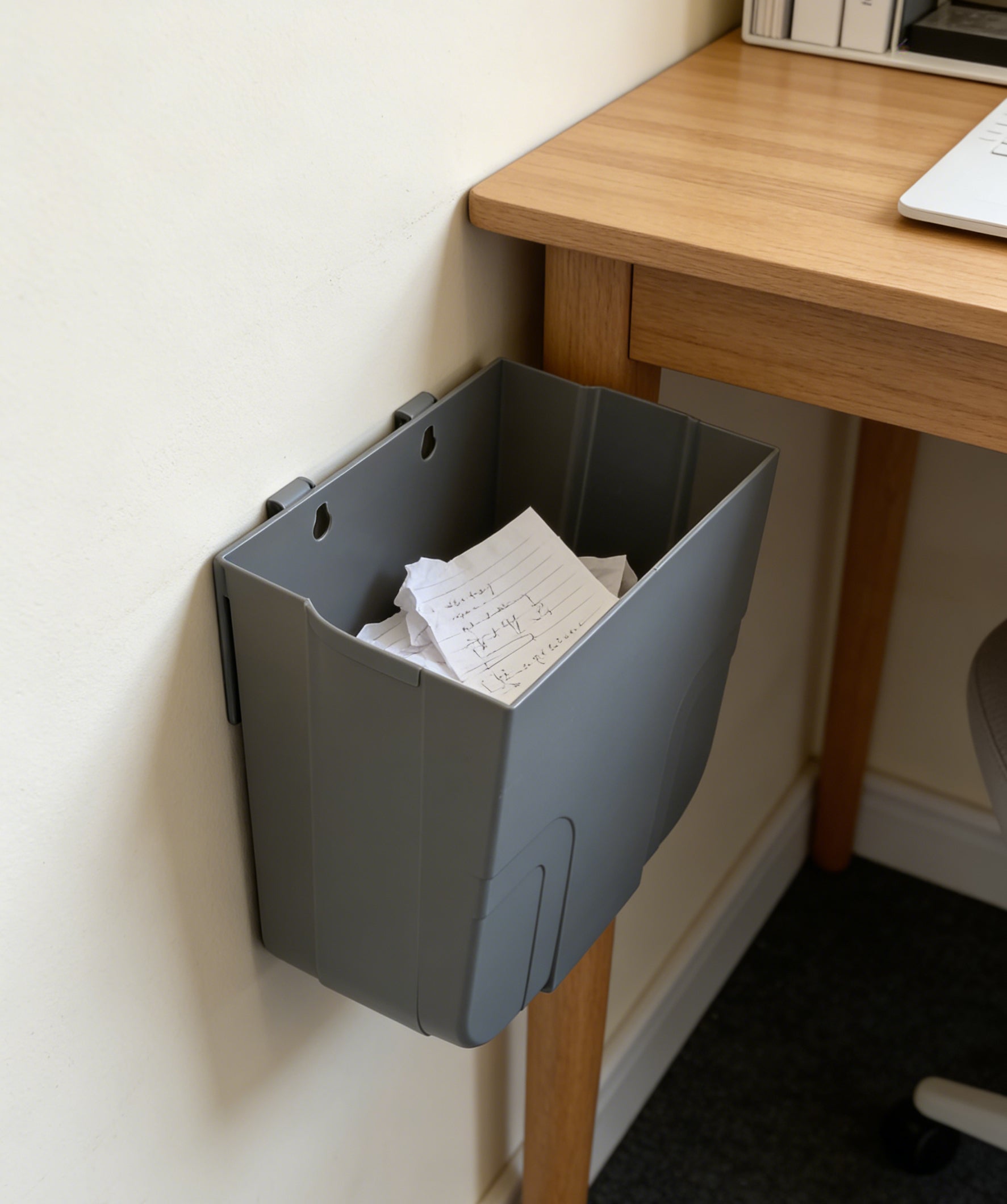 Hanging Trash Can for Cabinet Door