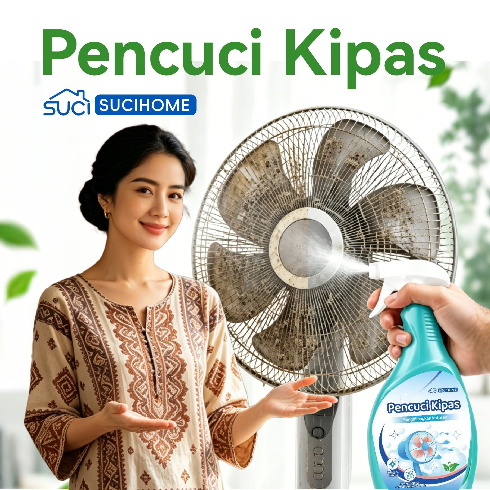 SUCIHOME Heavy Duty Fan Cleaner Spray