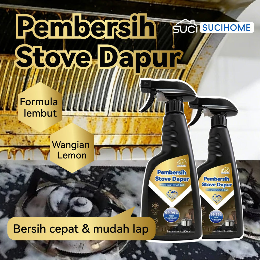 SUCIHOME Heavy Duty Kitchen Stove Cleaner Spray