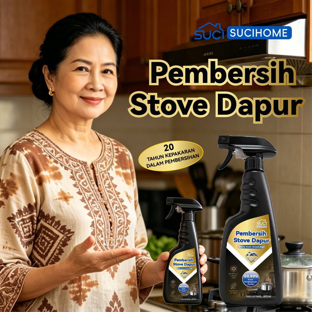 SUCIHOME Heavy Duty Kitchen Stove Cleaner Spray