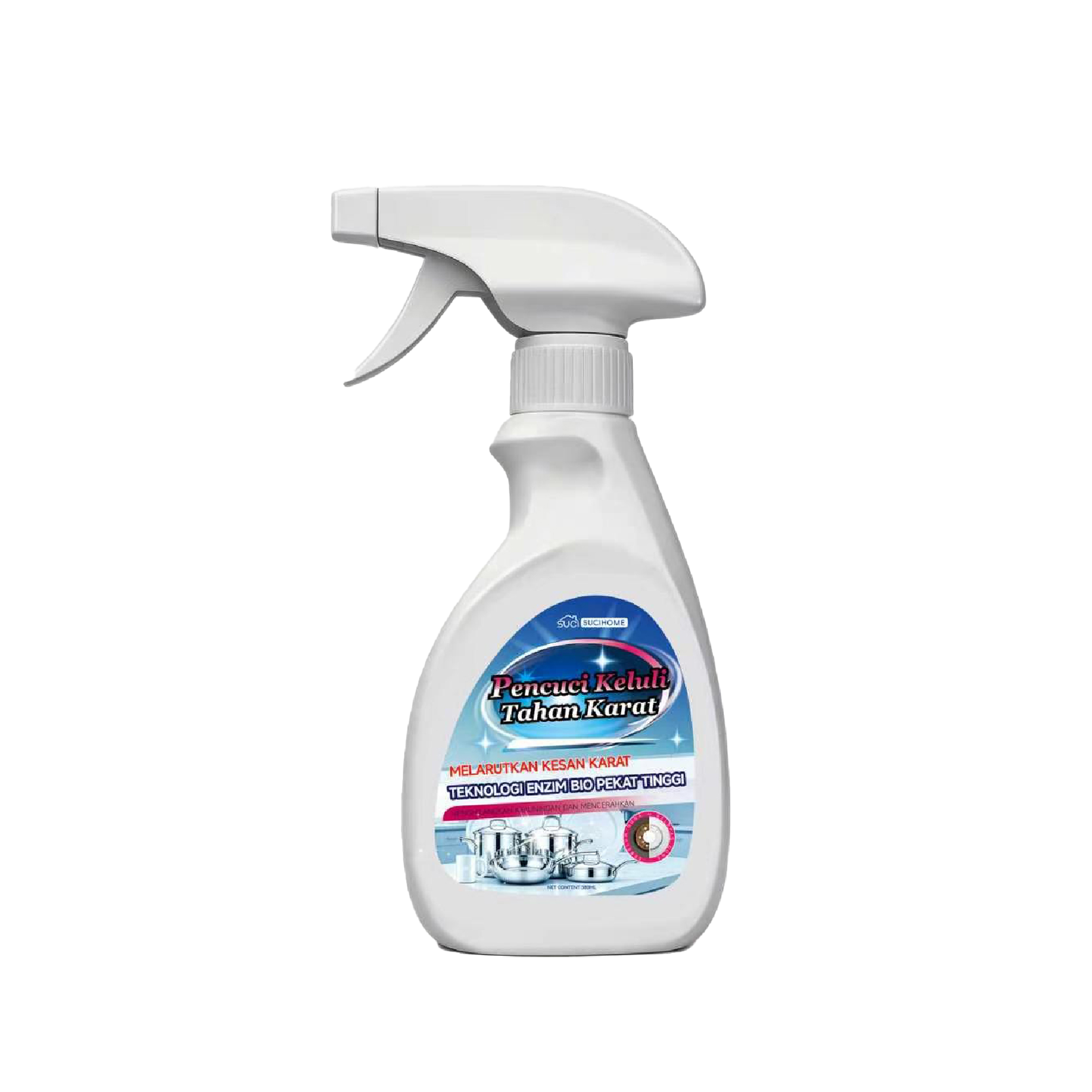 SUCIHOME Heavy Duty Stainless Steel Cleaner Spray