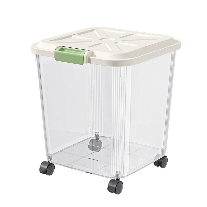 Household Rice Bucket Insect-proof Moisture-proof Sealed Food Grade Storage Bucket Box