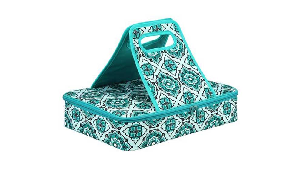 Insulated Cooler Bags Quality Polyester Fabric Casserole Carrier Bag