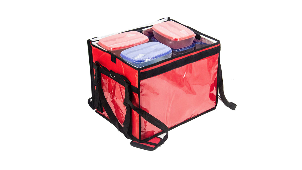 Insulated Food Delivery Bag Quality Polyester Thermal Reusable Grocery Bag For Restaurant