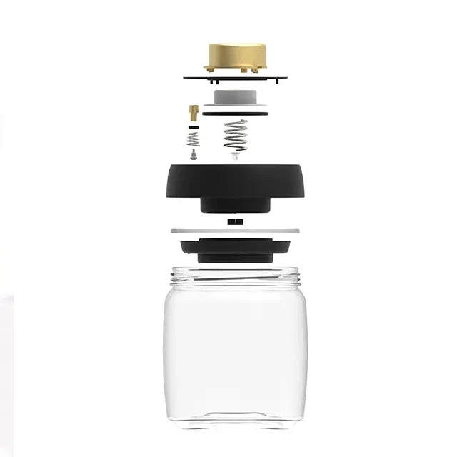 Large Glass Vacuum Canister 1L / 2L Upgraded Freshness for Your Storage Needs