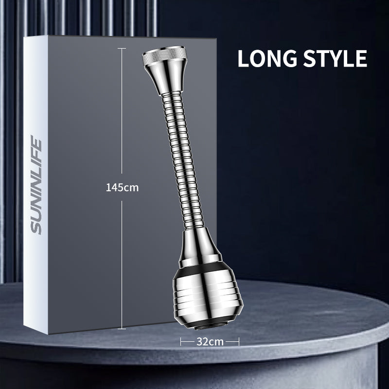 Long Hose Kitchen Faucet Splash Filter Nozzle