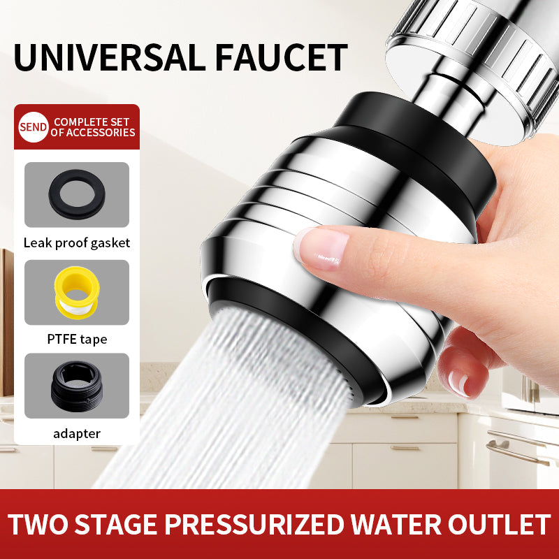 Long Hose Kitchen Faucet Splash Filter Nozzle