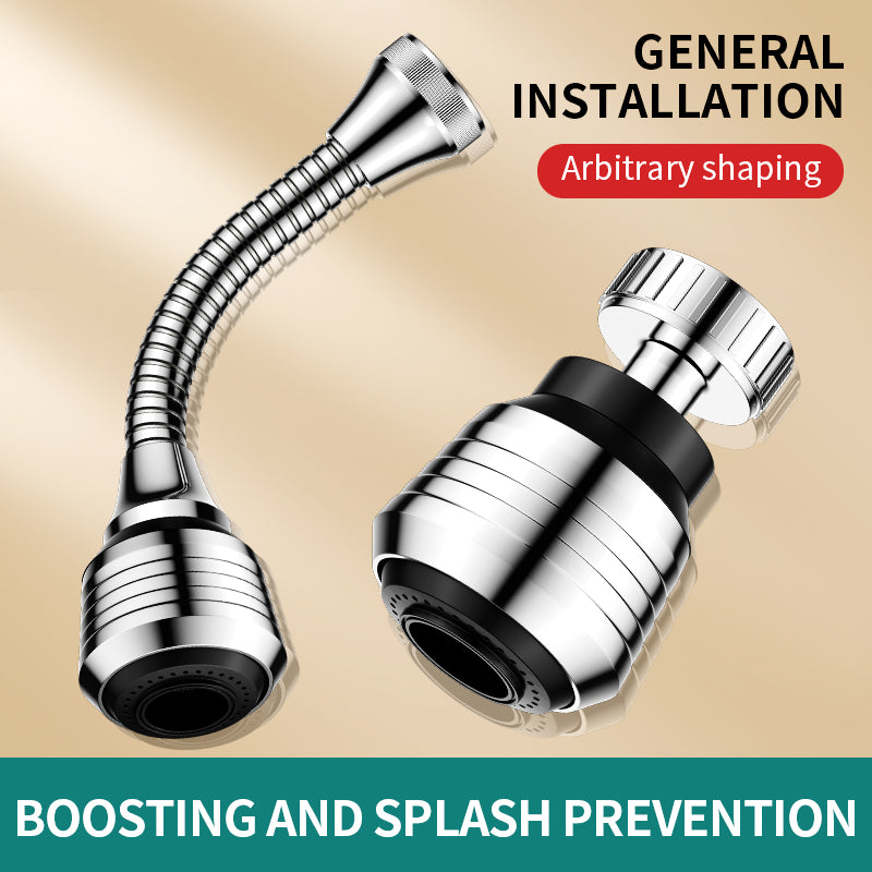 Long Hose Kitchen Faucet Splash Filter Nozzle