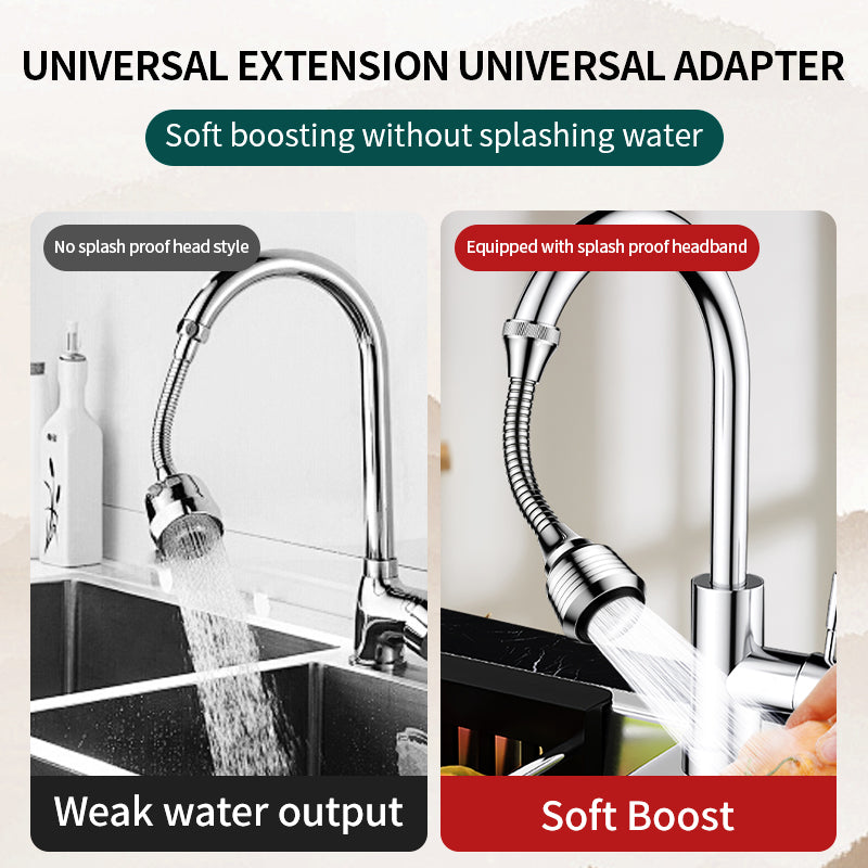 Long Hose Kitchen Faucet Splash Filter Nozzle