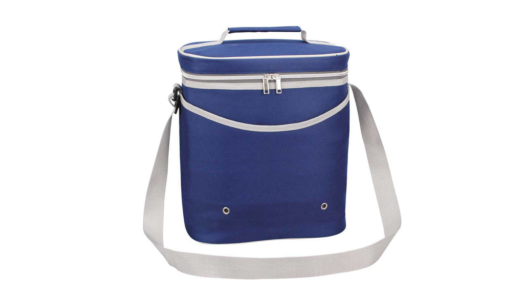 Lunch Bag Customized Matt Polyester Lunch Cooler Bag With Handle And Shoulder Strap