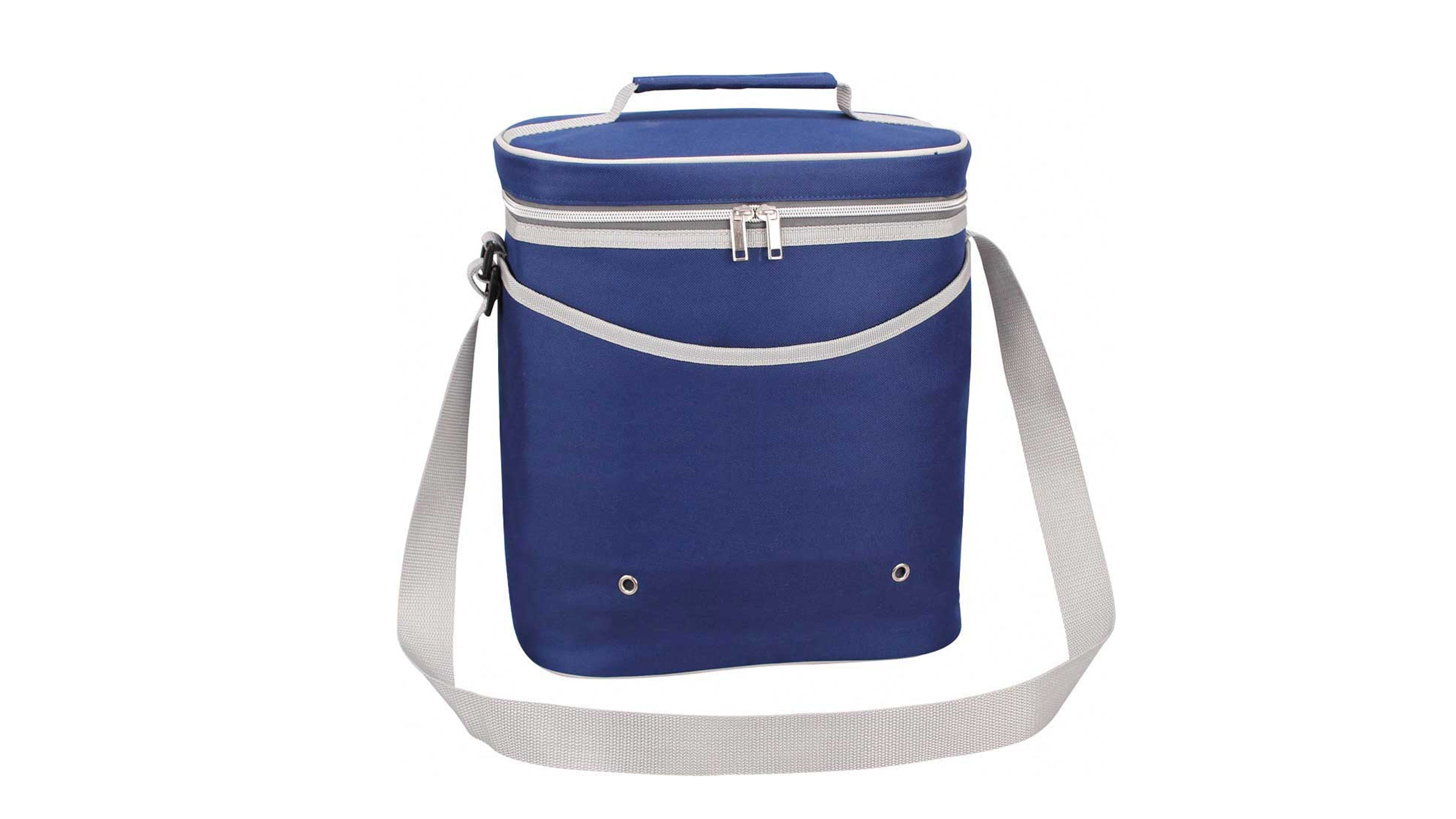Lunch Bag Customized Matt Polyester Lunch Cooler Bag With Handle And Shoulder Strap