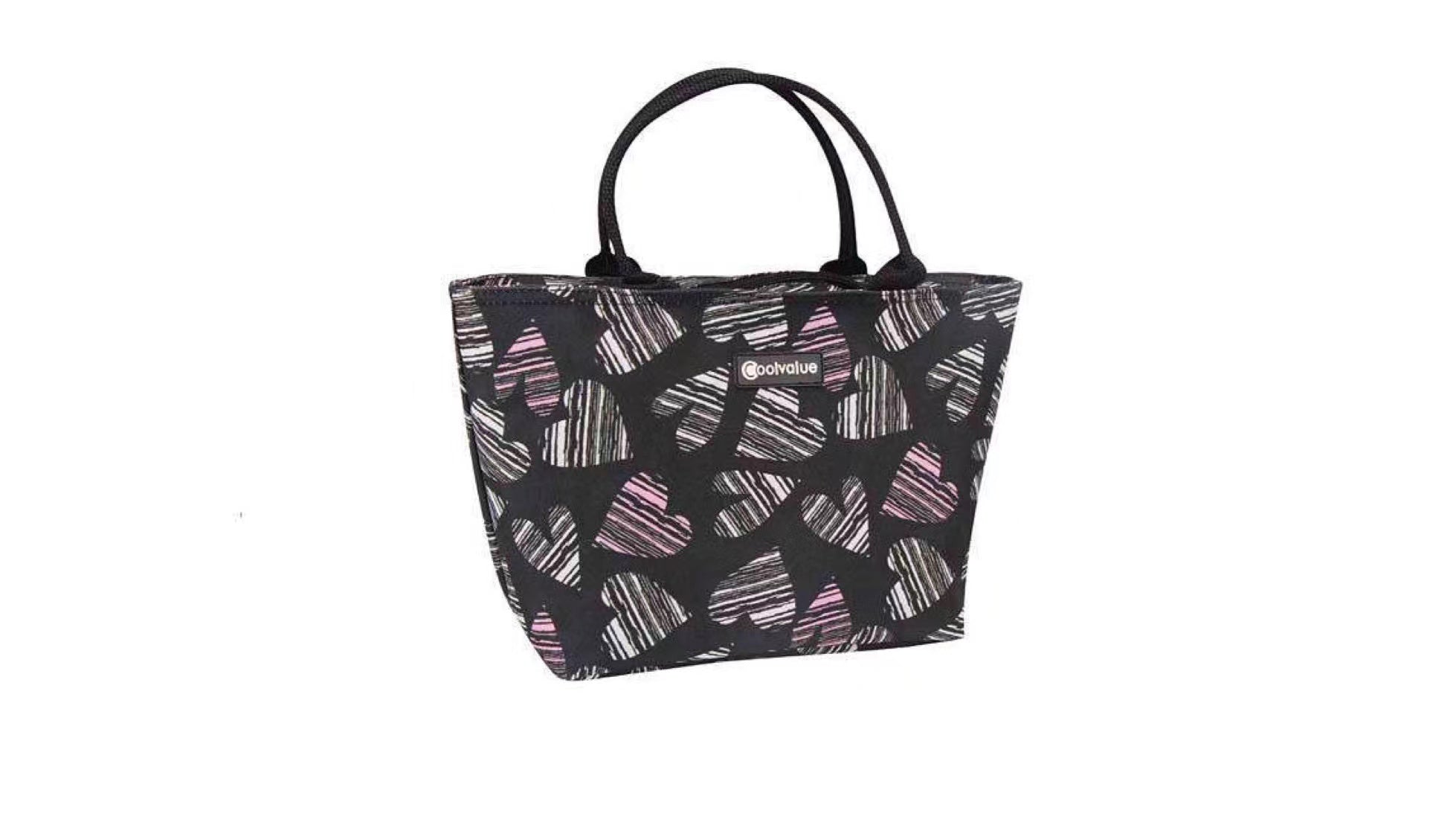 Lunch Bag With Customized Polyester Fashion Pattern