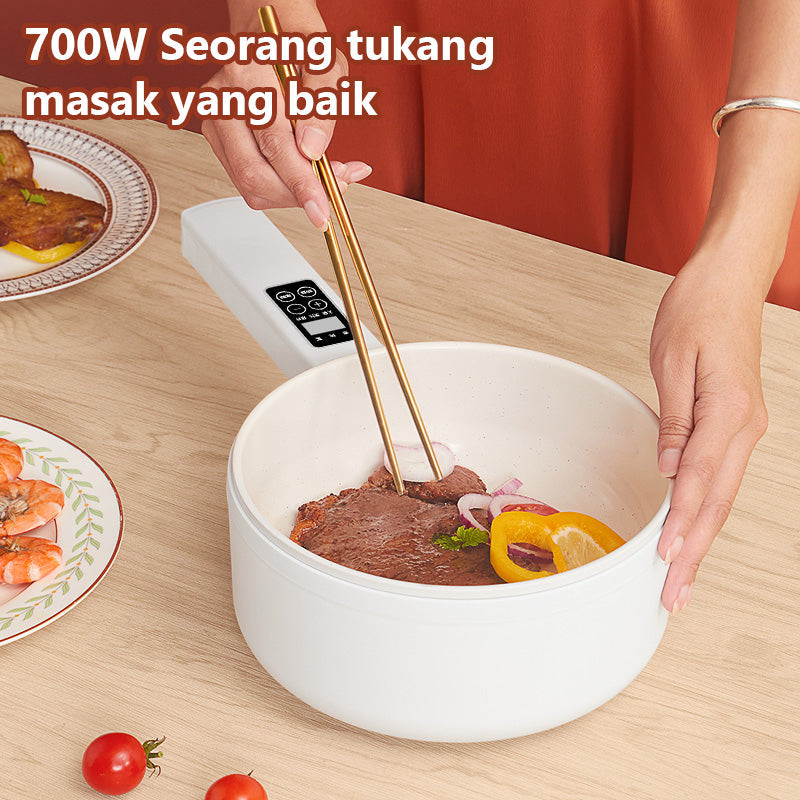 Multi-Functional Electric Hot Pot with Steamer