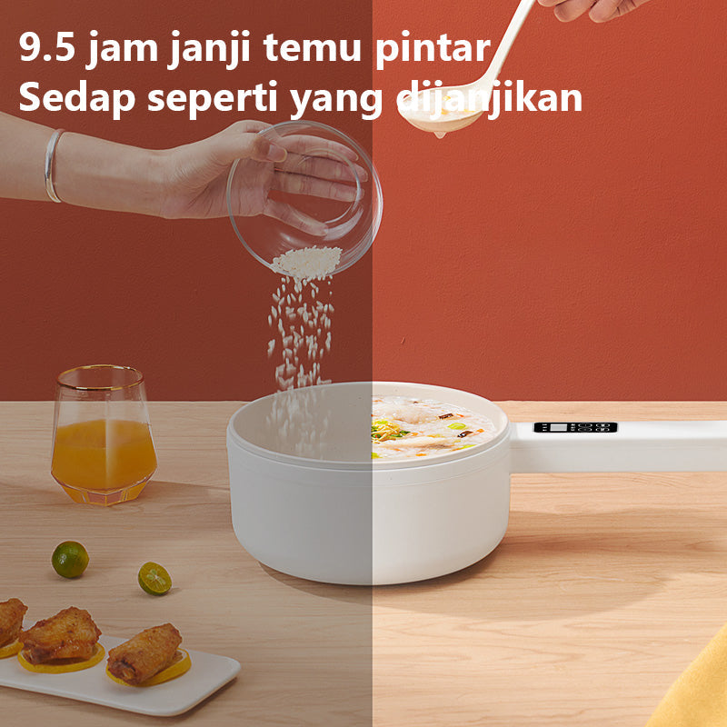 Multi-Functional Electric Hot Pot with Steamer