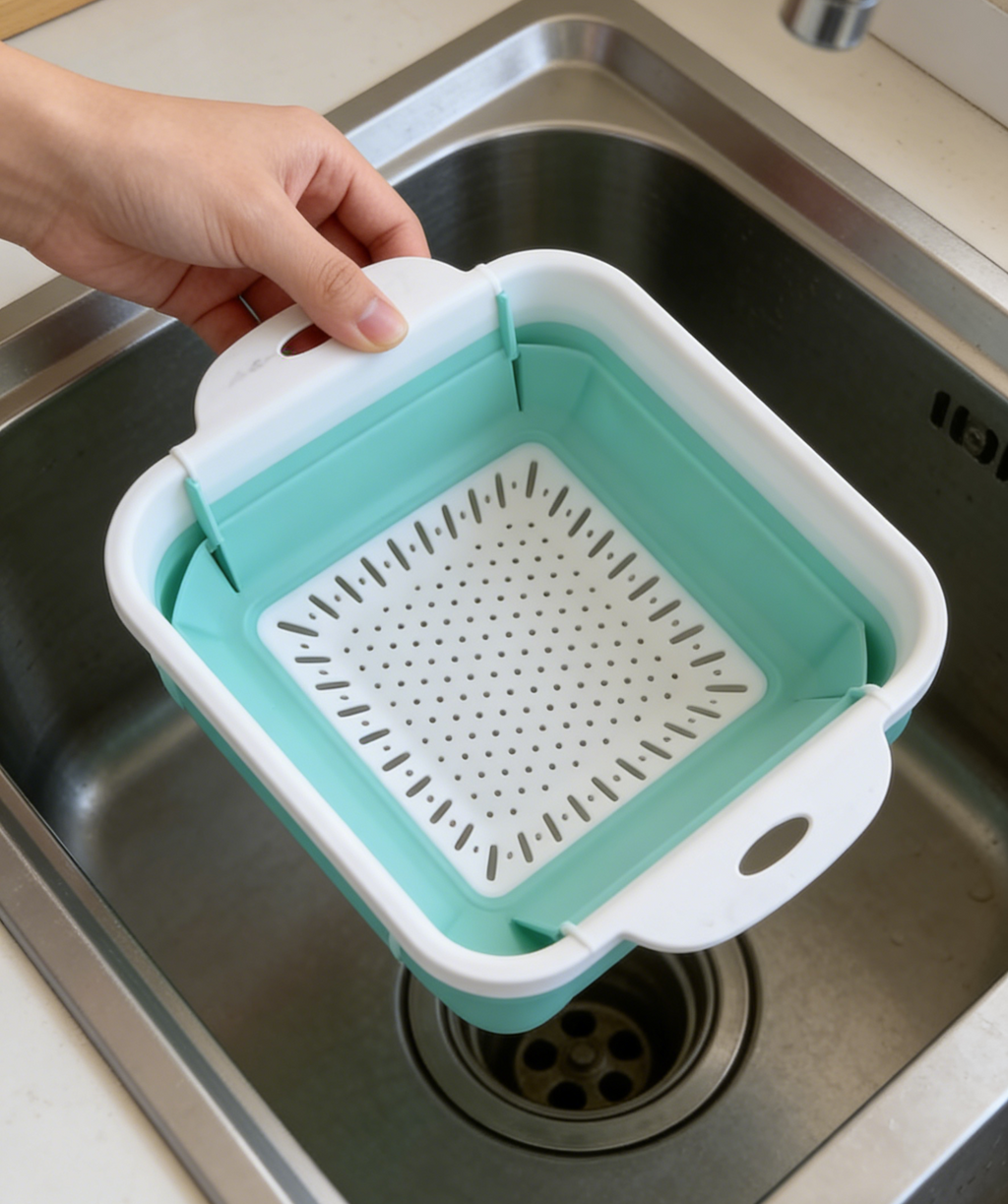 Multi-Functional Kitchen Draining Basket