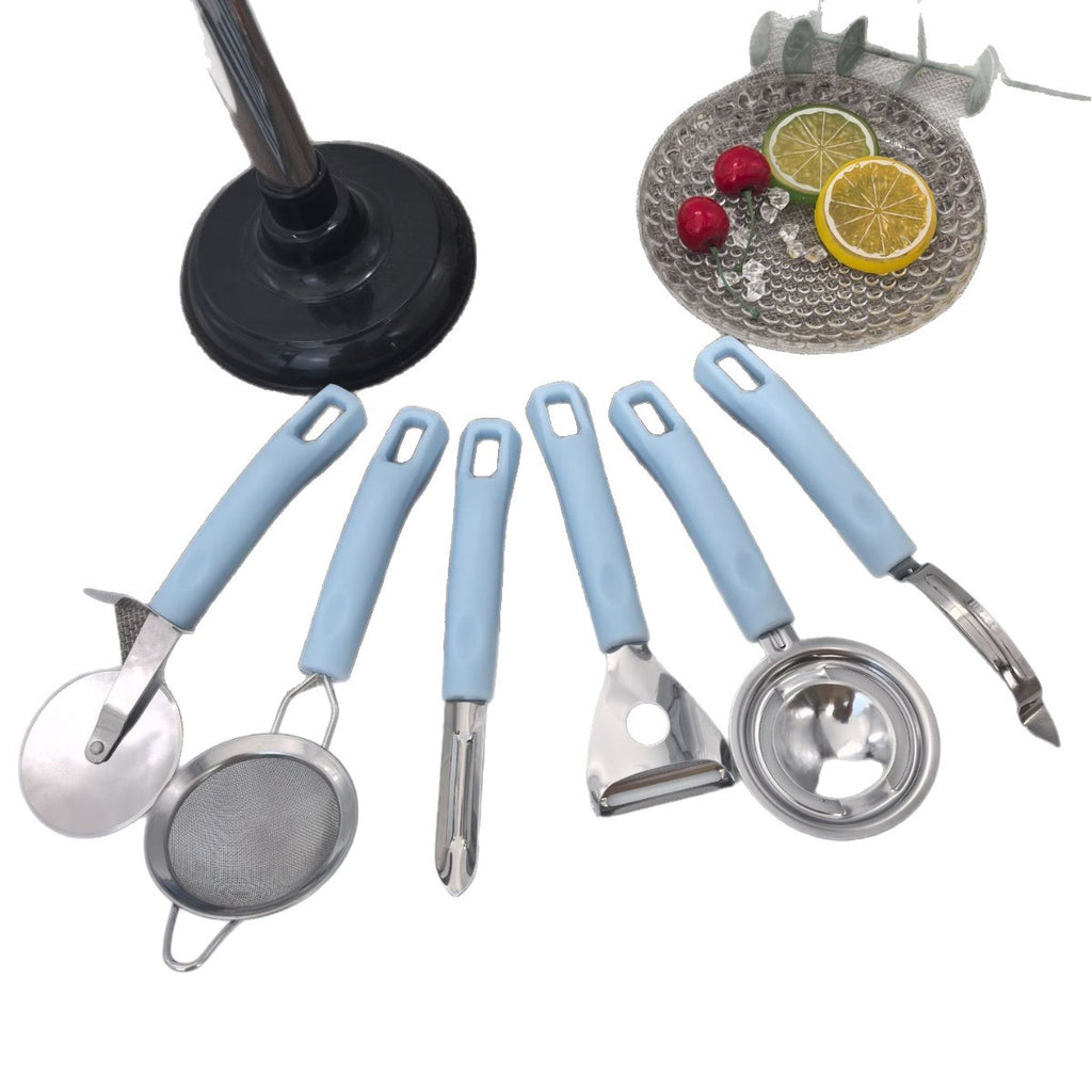 New 6-Piece Stainless Steel Kitchen Utensils and Gadgets Set