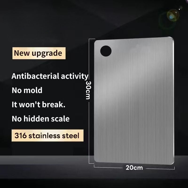 No-Mold Stainless Steel Chopping Board