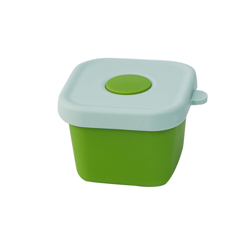 Sealed crisper food grade silicone bowl baby food box