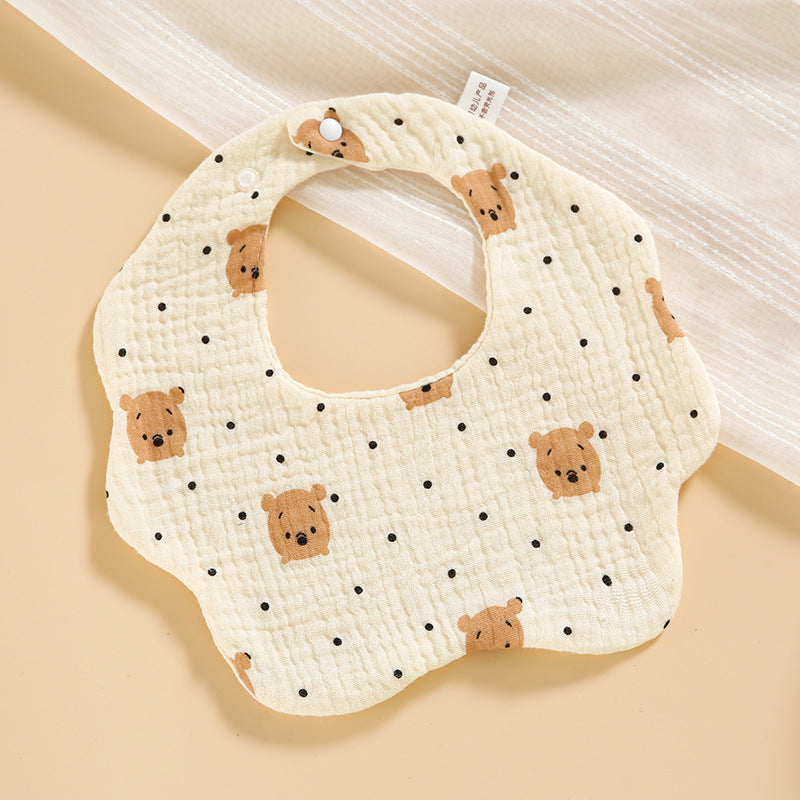 Children's cotton gauze saliva towel Baby mother and baby products