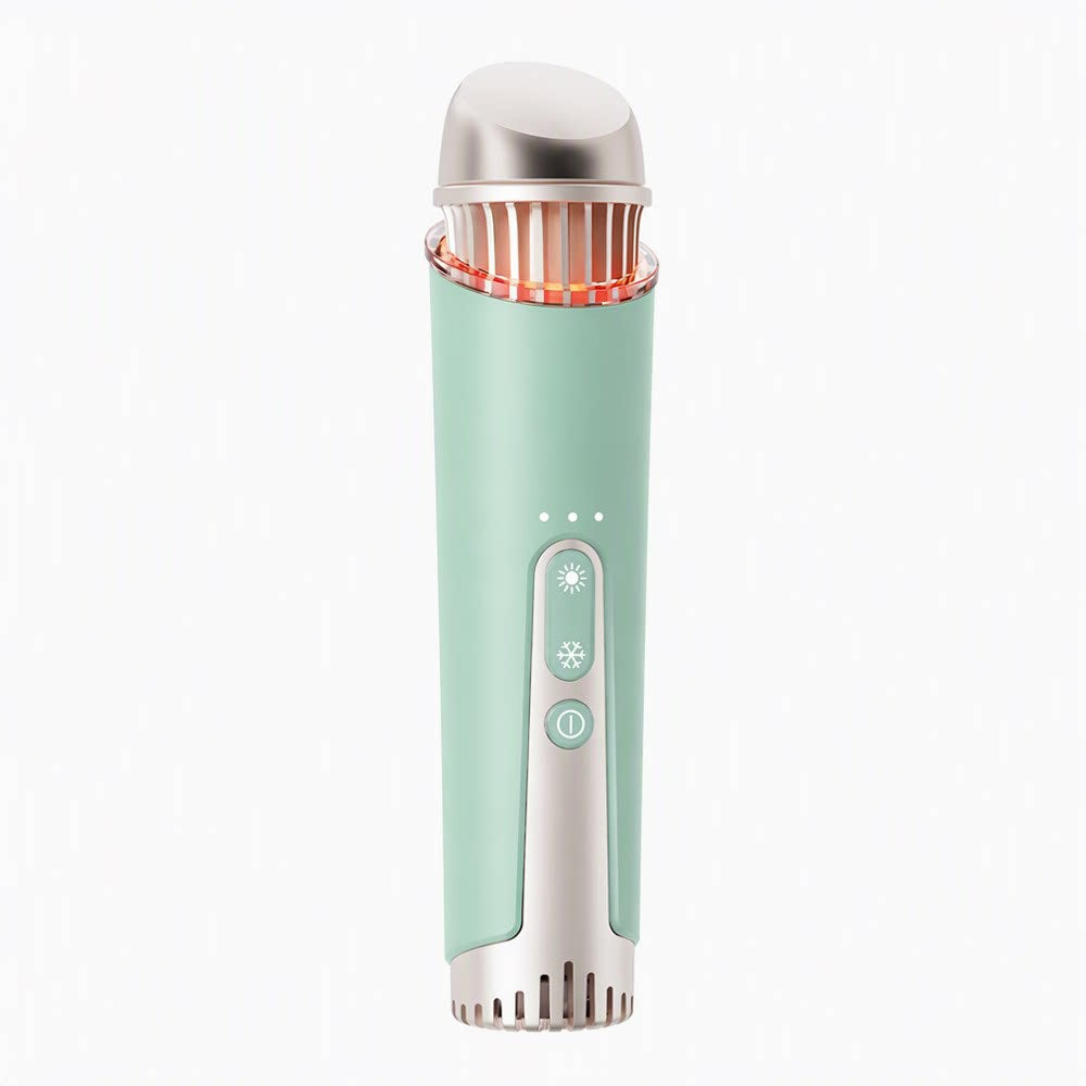 Hot and cold compress beauty introducer Ice compress facial six gears adjustable