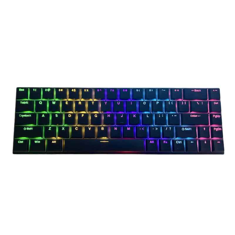 61-Key mechanical wired keyboard red axis