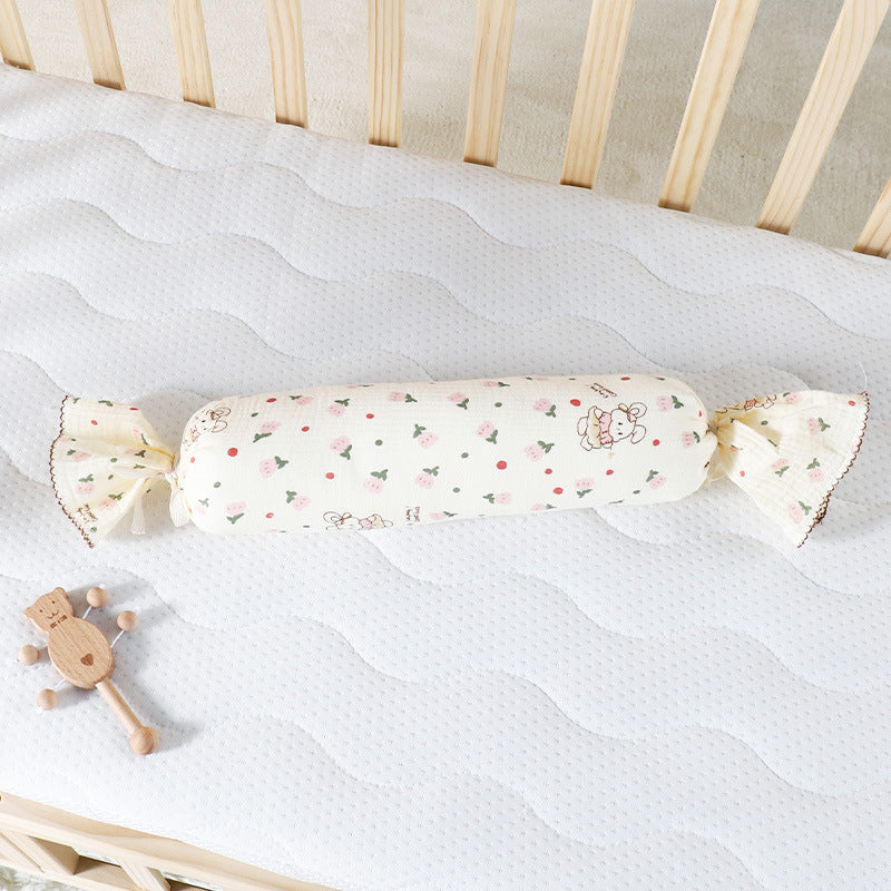 Baby baby candy throw pillow pure cotton gauze pillow