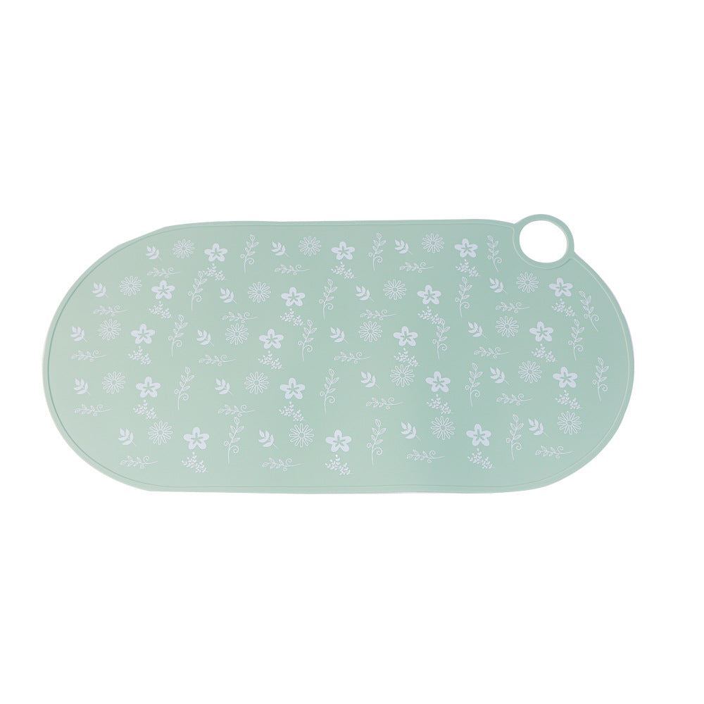 Anti-scalding table mat waterproof mat baby food grade silicone placemat
