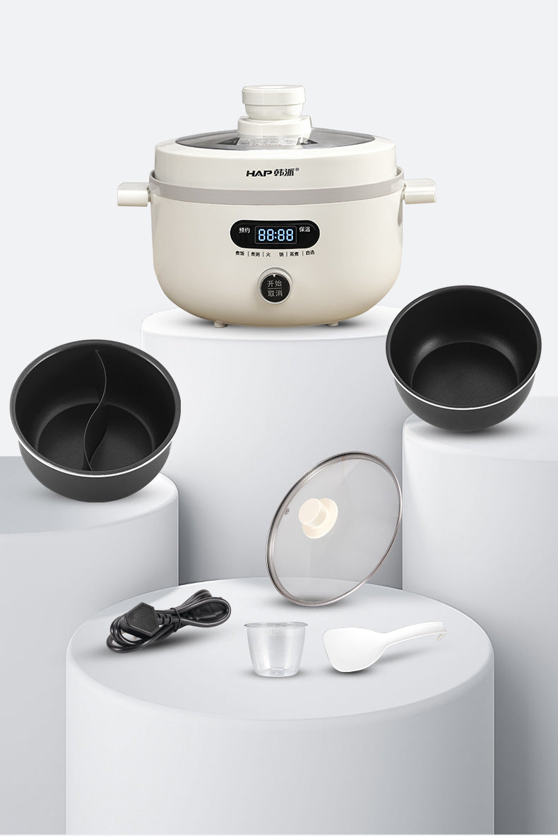 Household electric pressure cooker mandarin duck steaming plate