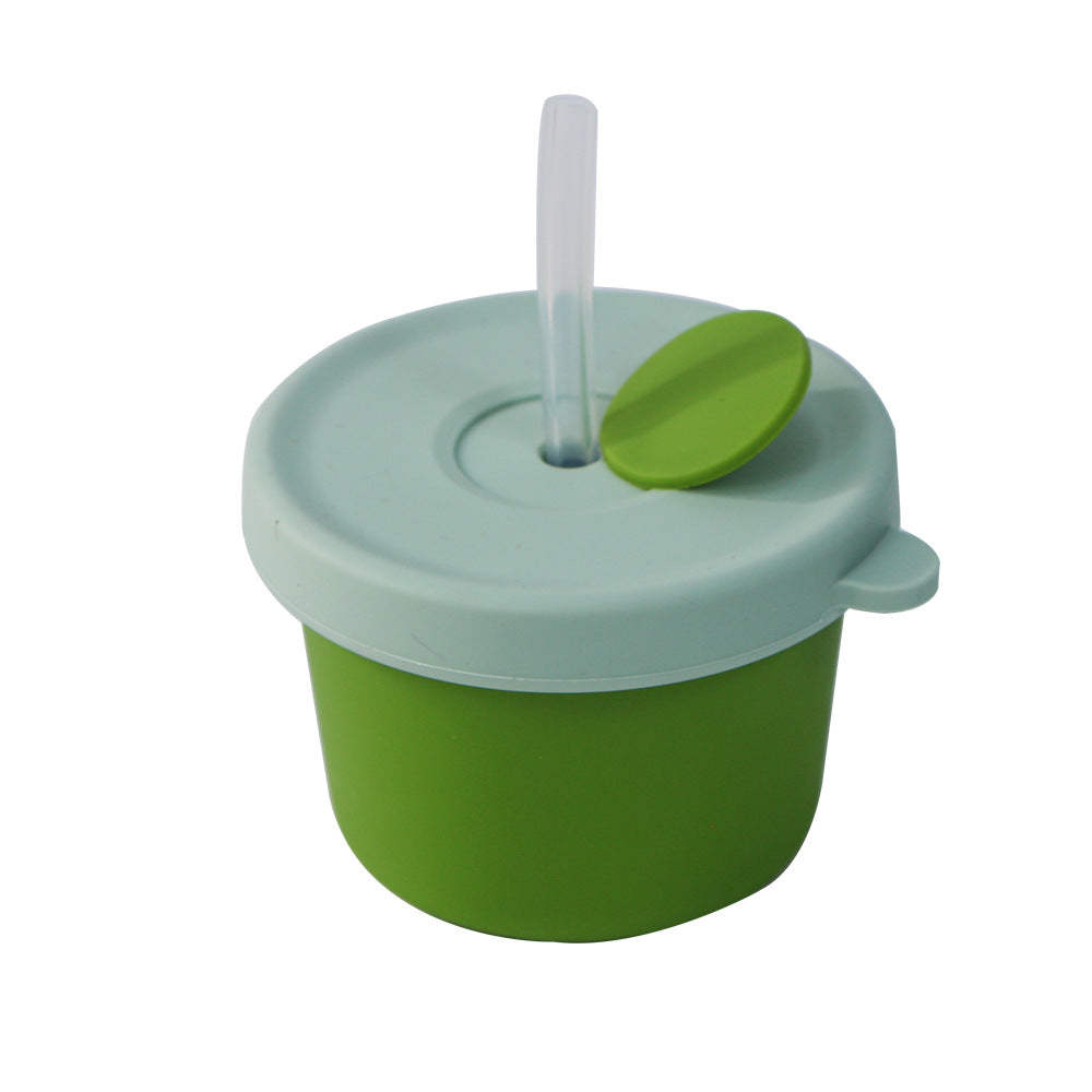 Sealed crisper food grade silicone bowl baby food box